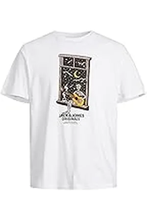 JACK&JONES JUNIOR Jorafterlife Tee Ss Crew Neck Sn Jnr Poloshirt voor jongens, , 152