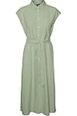 VERO MODA VMMYMILO midi-jurk voor dames, , M
