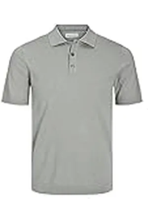 JACK & JONES JJEEMIL Knit Polo S/S SN Pullover voor heren, , M