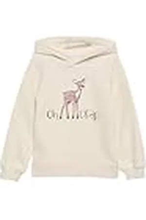 QS by s.Oliver Warm sweatshirt met capuchon met glitterprint, , 116-122