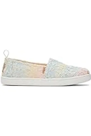 TOMS Klassieke Alpargata Loafer Flat, Parfait Roze Ombre Floral Lace, 4.5 UK, , 37.5 EU