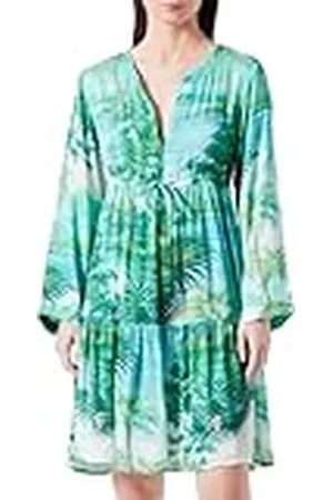 Replay Knielange jurk voor dames, lange mouwen, , L