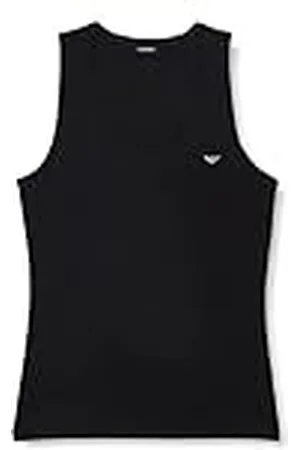 Emporio Armani Tank/Camis T-shirt voor dames, zwart, XS