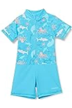 Playshoes Uniseks kinderen UV-bescherming eendelig badpak zwempak zwemkleding badkleding, , 86-92