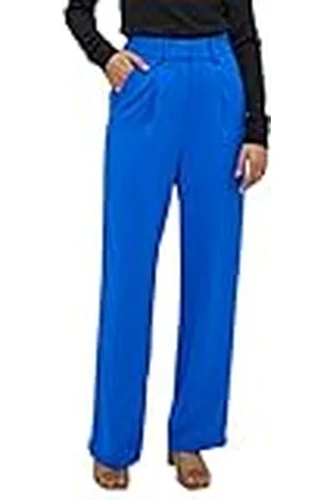 Minus Velia Broek | Blauwe Broek Dames | Lentebroek voor Dames UK | Maat 12