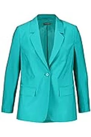 Samoon Dames 230011-21105 Blazer Lange mouwen, Dark Atmosphere, 56, , 56