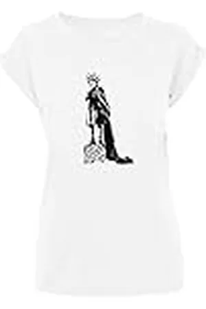 Merchcode Dames T-shirt Ladies Liberty Girl T-shirt, losse pasvorm, katoen 100%, L, , L