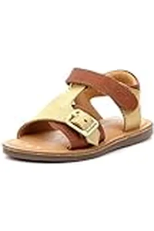 Kickers DIAZZ Sandalen voor jongens, meisjes, camel goud, 25 EU, , 25 EU