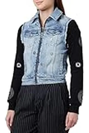 Desigual JACKET_ZENKI, 5053 DENIM MEDIUM WASH, XS, , XS