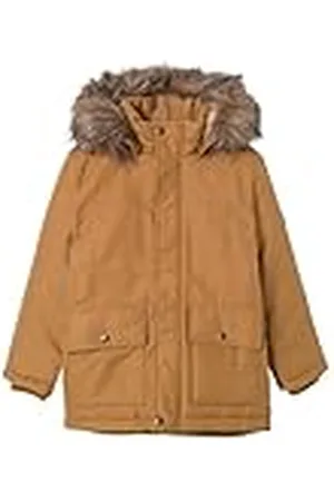 NAME IT Nkmmarlin Parka Jacket Pb Fo jas voor jongens, , 122 cm