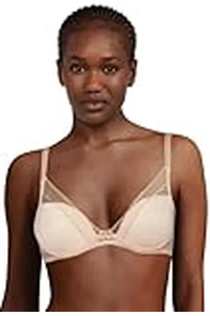 Chantelle Dames - diep uitgesneden T-shirt-beha Festivite, beige (dore), 65E