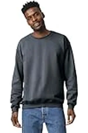 Gildan Heren Fleece sweatshirt met ronde hals, stijl G18000, , L