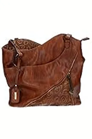 Rieker H1025-22 dames schoudertas 30,00 x 28,00 x 9,00 cm (BxHxD), bruin (notenantiek/chestnut), 28x9x31 cm (B x H x T)