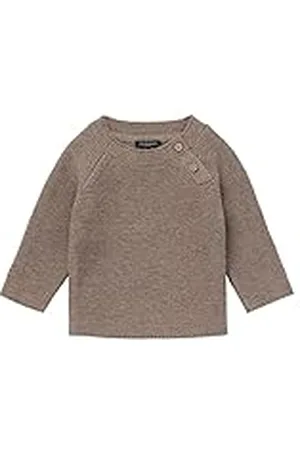 Noppies Baby Babyjongens jongens Jambi Long Sleeve Pullover Burly wood-P968, 50