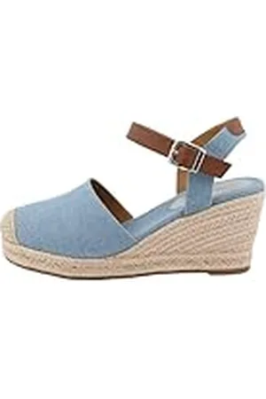 TOM TAILOR Dames 7490730002 sandalen met sleehak, , 37 EU, , 37 EU