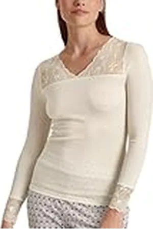 Calida Silky Wool Glam Top met lange mouwen / 3/4 arm , maat 40-42, , 40/42 NL