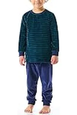 Schiesser Jungen Schlafanzug Set Pyjama warme Qualitäten Frottee - Fleece - Interlock - Größe 92 bis 140