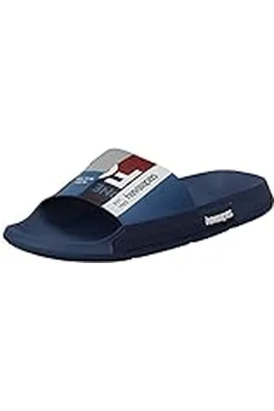 Havaianas Unisex slide sandaal, indigoblauw, 5 UK breed