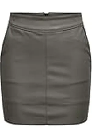 ONLY Dames Onlbase Faux Leather Rok OTW Rok, , 36