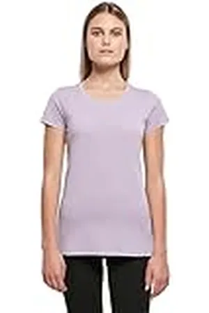 Build Your Brand Basic T-shirt voor dames, korte mouwen, ronde hals, van katoen, verkrijgbaar in vele kleuren, maten XS-5XL, , 3XL