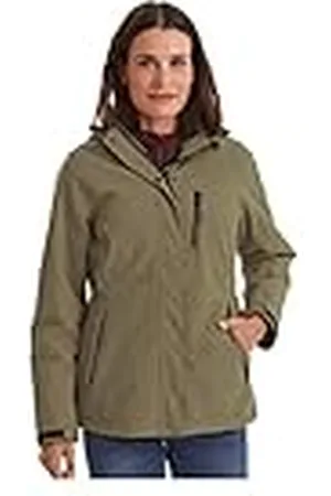 Killtec Kow 140 Wmn Jckt functionele jas voor dames, winterjas met afritsbare capuchon, , 48