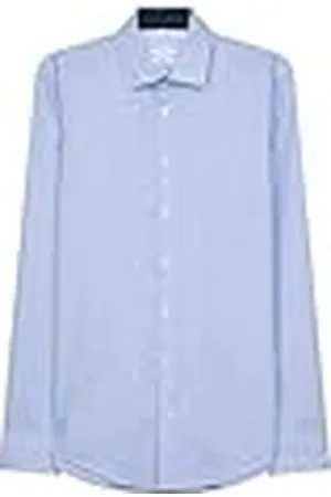 Seidensticker Heren Business Hemd Shirt, Helleblau, 48