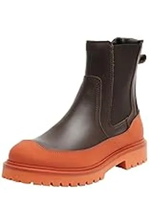 GANT FOOTWEAR DALMONT halflange laarzen, donkerbruin/oranje, 36 EU
