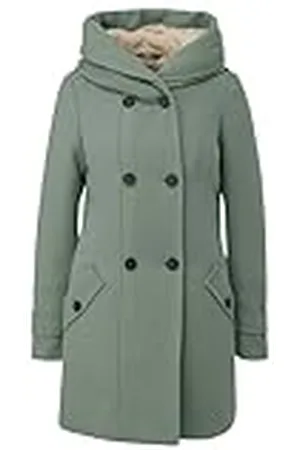 QS by s.Oliver Wolmix mantel met capuchon, , 36