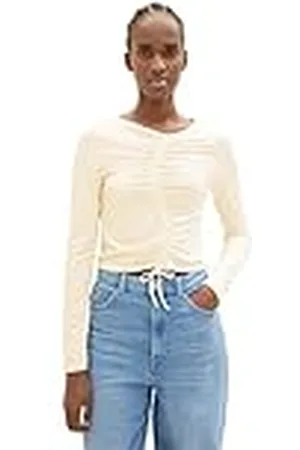 TOM TAILOR Dames T-shirt met lange mouwen 1035391, , M
