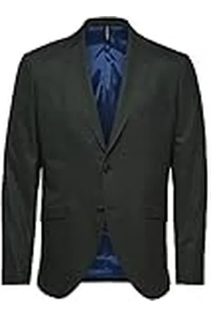 SELECTED Blazer voor heren Slim Fit, donkergroen, 56