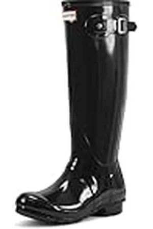 Hunter ORIGINAL TALL GLOSS BLACK Zwart Zwart 37 EU