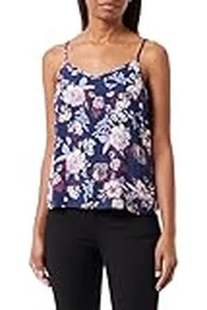 ONLY Onlnova Life Vis Paris Singlet AOP Spaghettitop voor dames, , 36