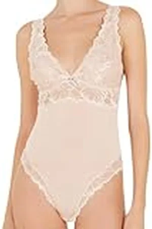 Emporio Armani Dames Vrouwen Vrouwen Body Letter Dreamy Viscose Lace T-Shirt, , S