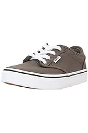 Vans Atwood uniseks-kind Sneaker Laag-Top, EMBROIDERY BROWN/WHITE, 32 EU