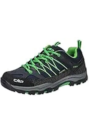 CMP KIDS RIGEL LOW TREKKING SHOES KIDS WP Unisex Kids Trekkingschoenen Low-Top, B.Blue-Gecko, 39 EU