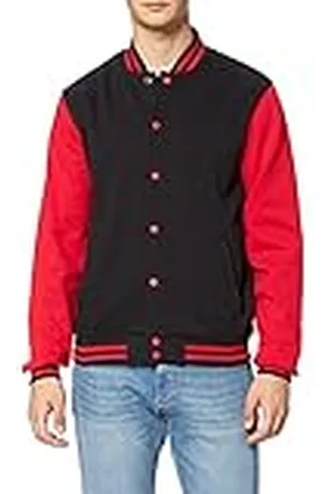 Build Your Brand Heren Sweat College Jacket Jas