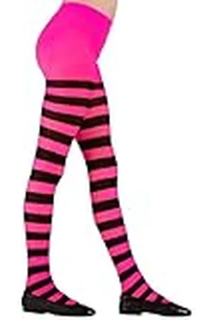 Widmann W MILANO Party Fashion - Panty voor kinderen, 70 DEN, accessoires voor heksen-, lieveheersbeestjes-, bijen-, elfenkostuums enz., , 4-6 Jaar