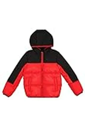 Champion Legacy Outdoor Retro Sport B (306872) - WR Ripstop Nylon Woven 40 g Hooded Jacket, Multi Miglion/Zwart (CRD/NBK), 13-14 jaar (XL) kinderen FW24, , 13-14 anni
