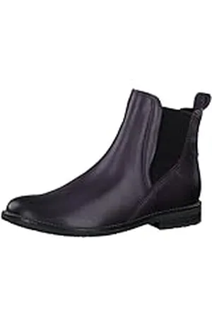 Marco Tozzi Dames Chelsea Boots van leer Elegant, , 42 EU