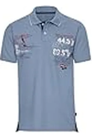 Trigema Poloshirt met maritiem printmotief, , M