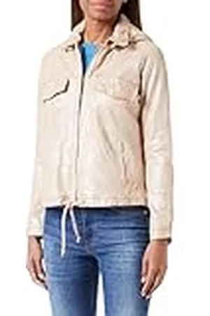 Freaky Nation Sheen-FN leren damesjas, faded light, L, , L