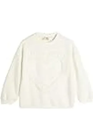 Koton Sweatshirt met lange mouwen en ronde hals voor meisjes, , 9-10 Jaar