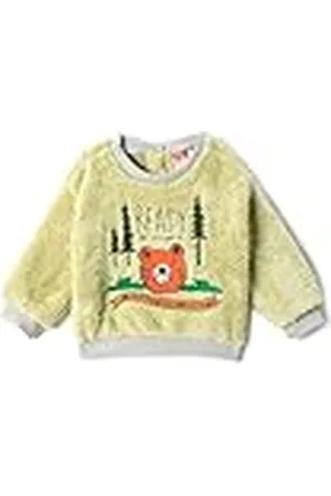 Koton Babyboys Shearling Teddy Bear Applique Detail Geborduurd Long Sleeve Sweatshirt, , 6-9 Monate