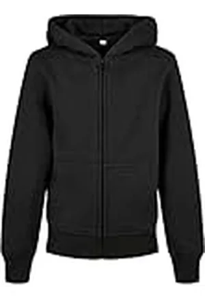 Build Your Brand Unisex kinderen Organic Basic Kids Zip Hoody capuchontrui, , 122-128