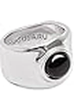 SINGULARU My Onyx Ring . Massief Messing met Afwerking van Rhodiumlaag en Onyxsteen. Sieraden voor Vrouwen. Maat 10