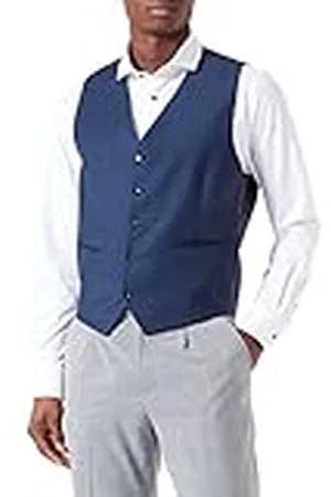 Daniel Hechter Heren Waistcoat Shape vest, , 102