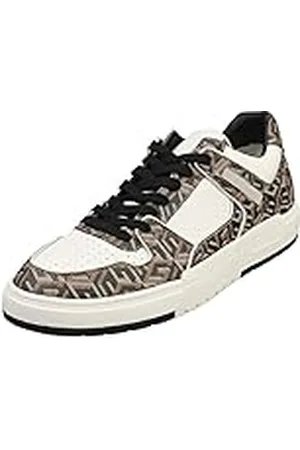 Guess Cento veterschoenen voor heren, White Brown Ochre, 40 EU
