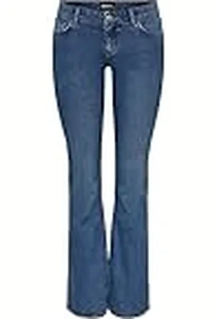 Pieces® Pcpeggy Lw Flared Mb Jeans Noos Bc voor dames, , (M) W x 32L