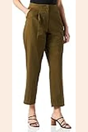 VERO MODA Vmcharlie Hr Loose Chino enkelbroek voor dames, , S/30L