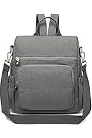 Kono Vrouwen Rugzak Anti Diefstal Rugzak Nylon Schoobag Dames Reizen Werktas Casual Dagrugzak Vintage Schouder Rugzak, , Eén maat, Stijlvol